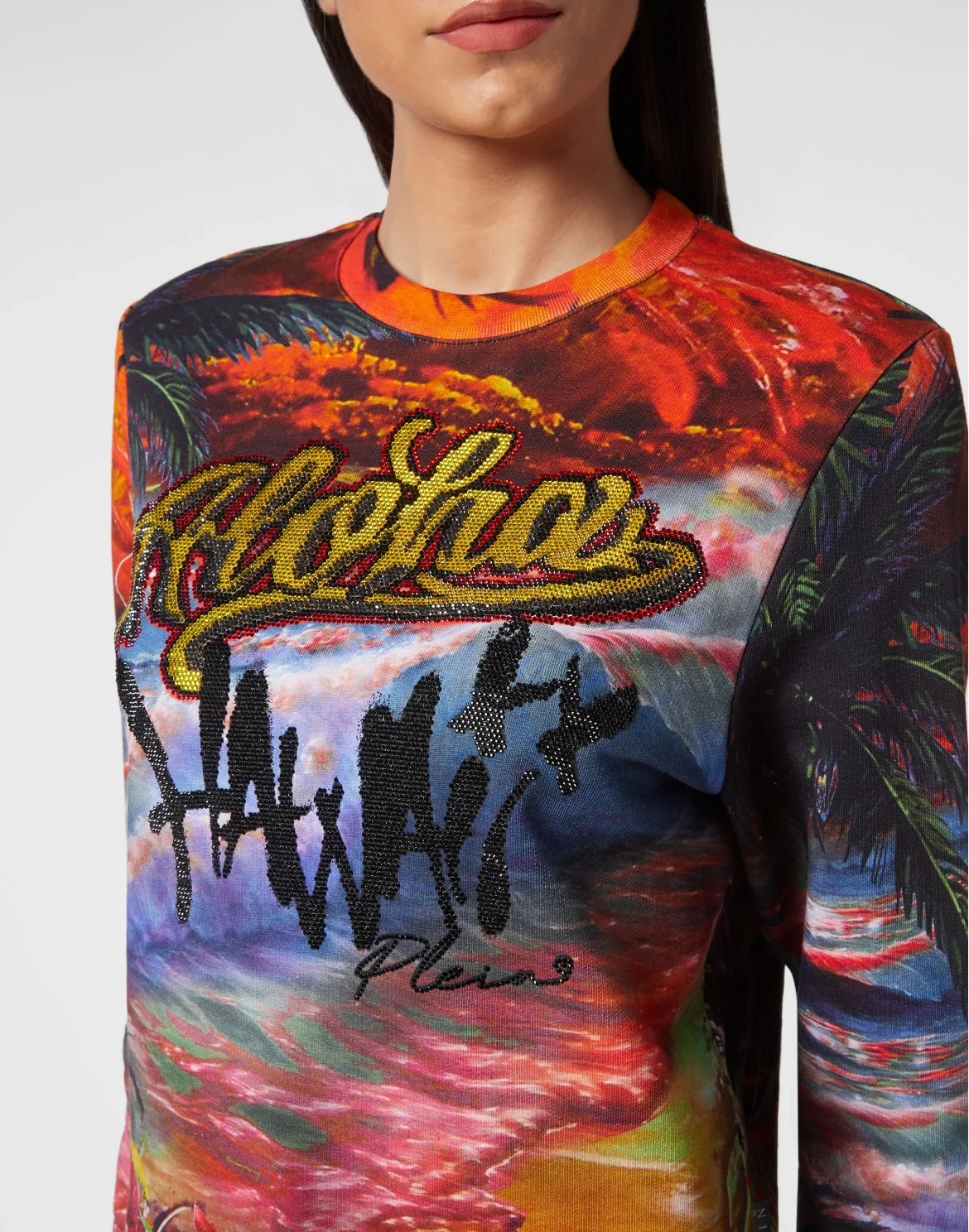 Sweatshirt LS Hawaii, цвет: Мультиколор