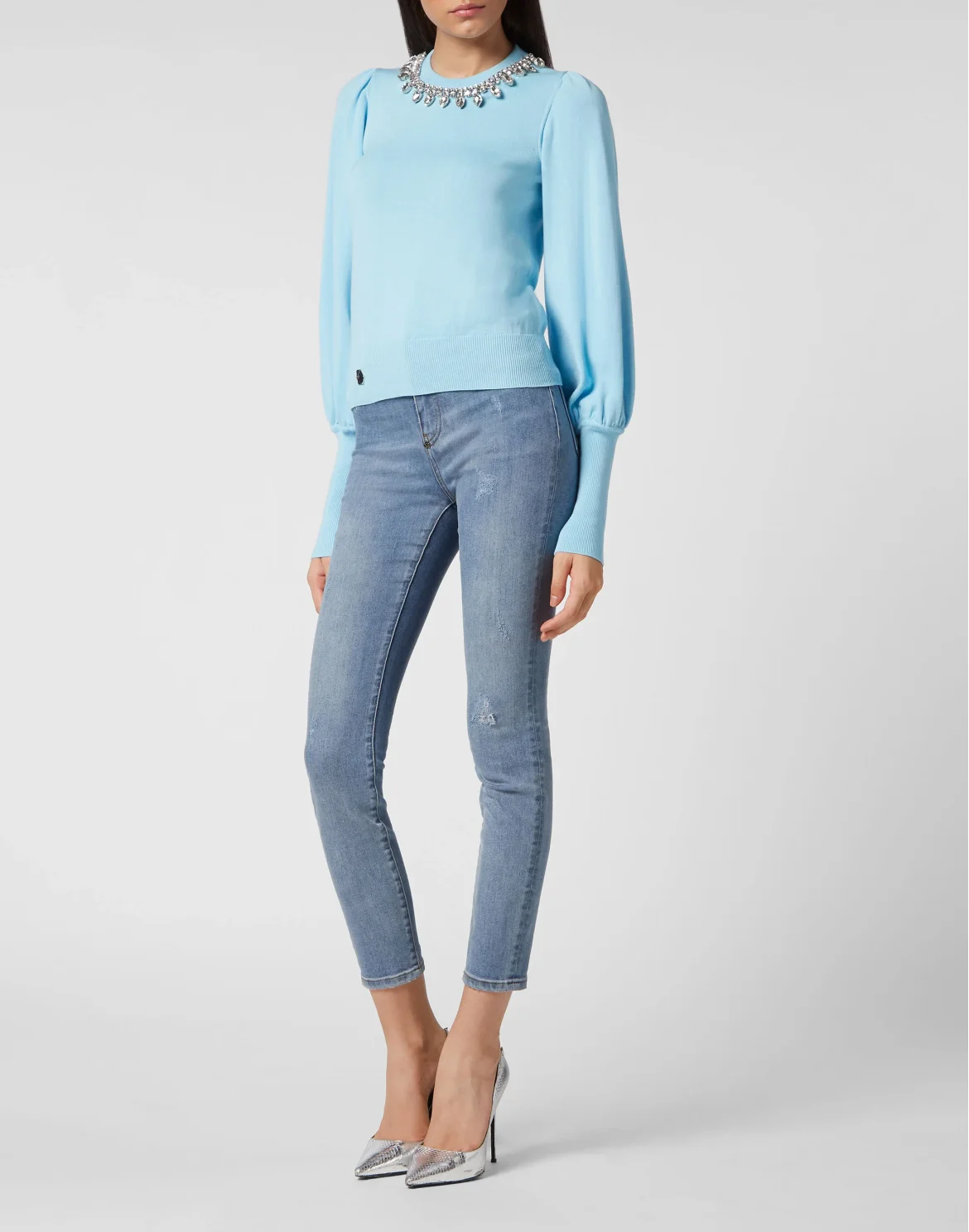 Pullover LS Crystal, цвет: Голубой