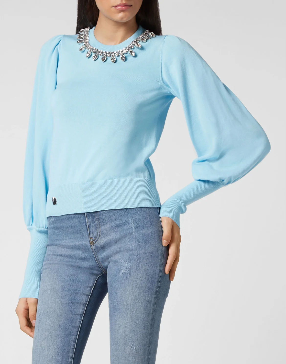 Pullover LS Crystal, цвет: Голубой