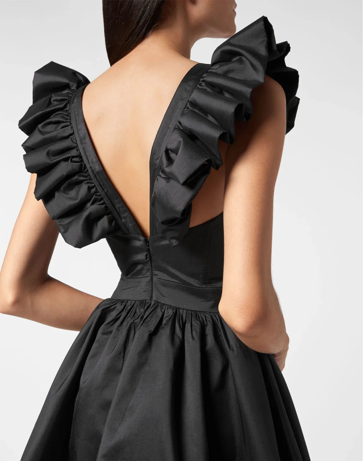 Silk Mini Dress, цвет: Черный