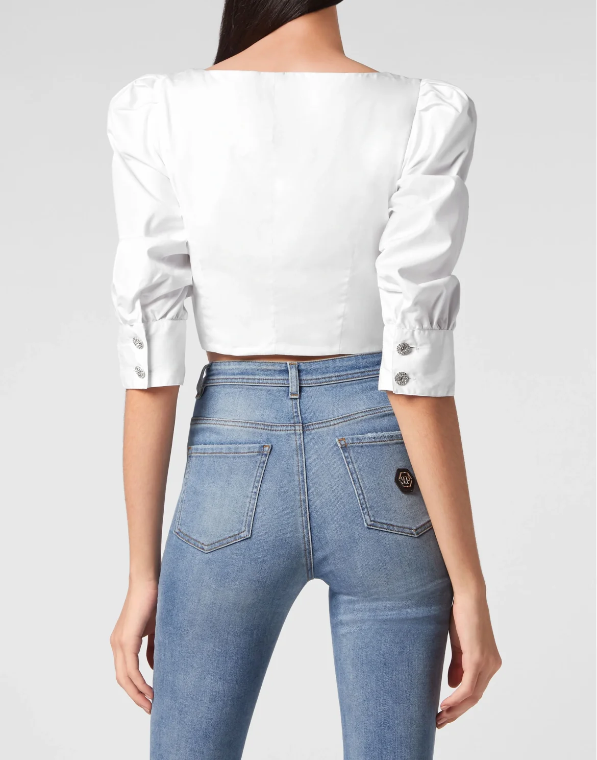 Cropped Top, цвет: Белый
