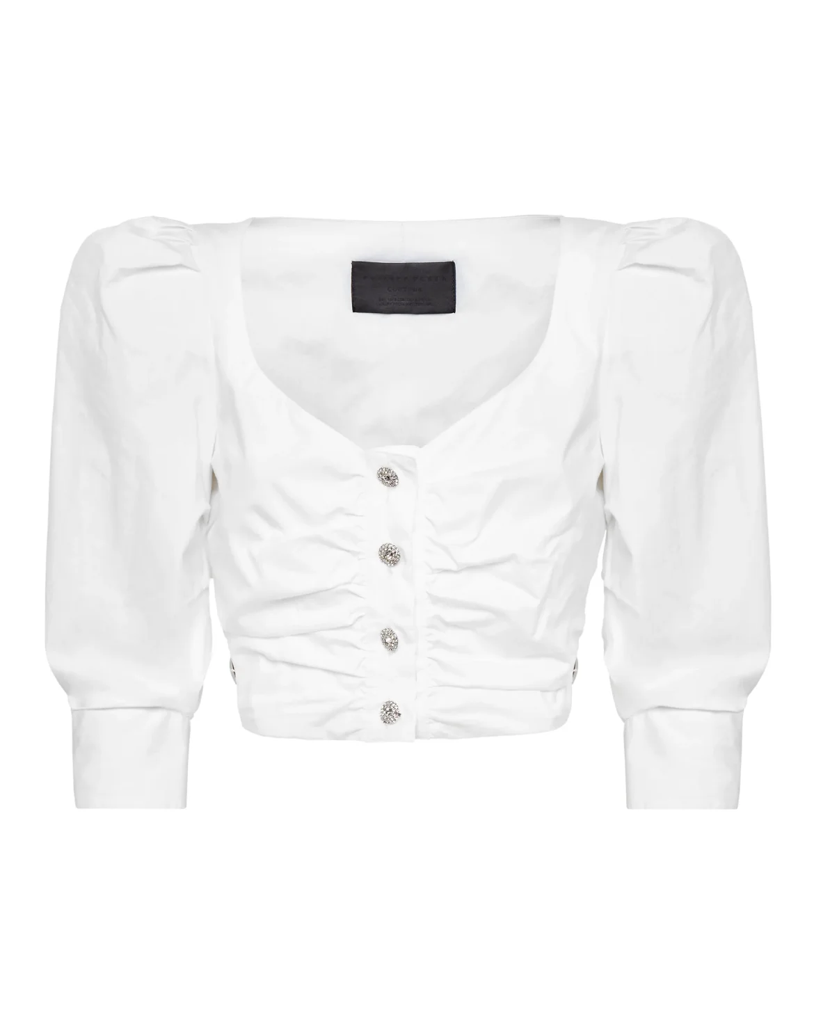 Cropped Top, цвет: Белый