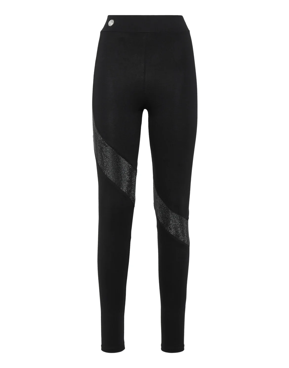 High Waist Leggings Crystal, цвет: Черный