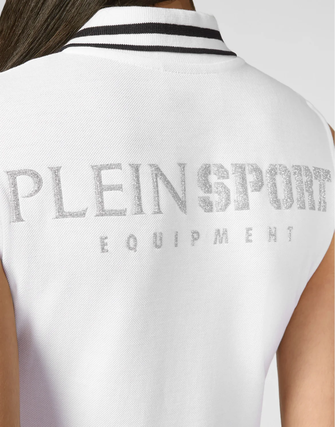 Sleeveless Polo shirt, цвет: Белый