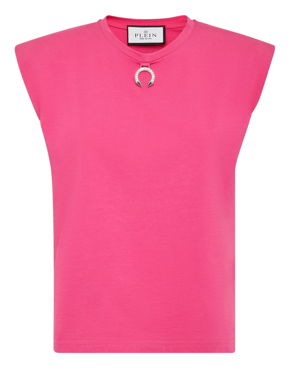 Shoulder Pads Tank Top Basic, цвет: Розовый