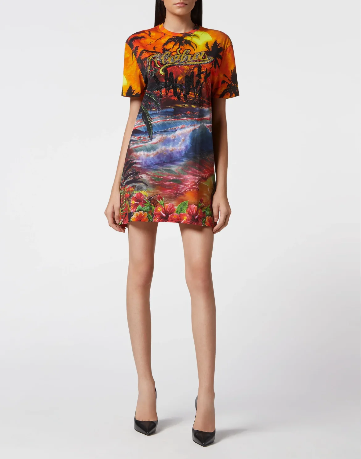 T-shirt Dress Hawaii, цвет: Мультиколор