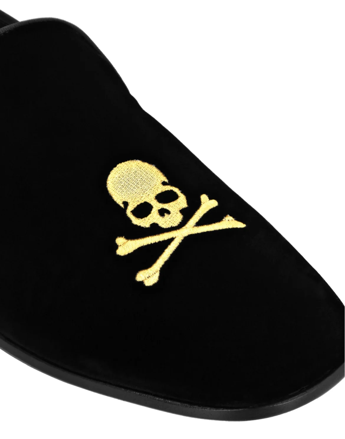 Loafers Skull&Bones, цвет: Черный