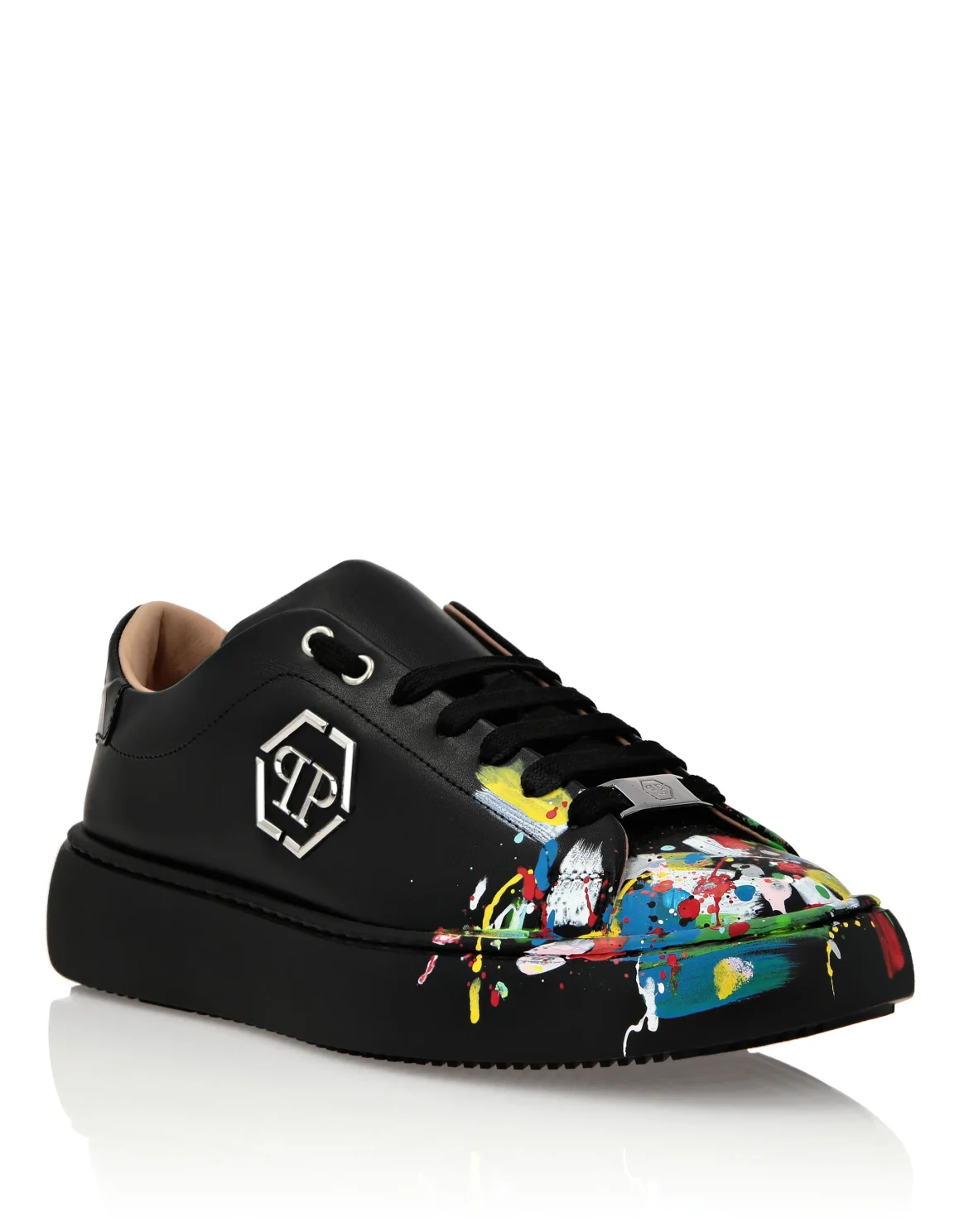 Lo-Top Sneakers Dripping, цвет: Черный