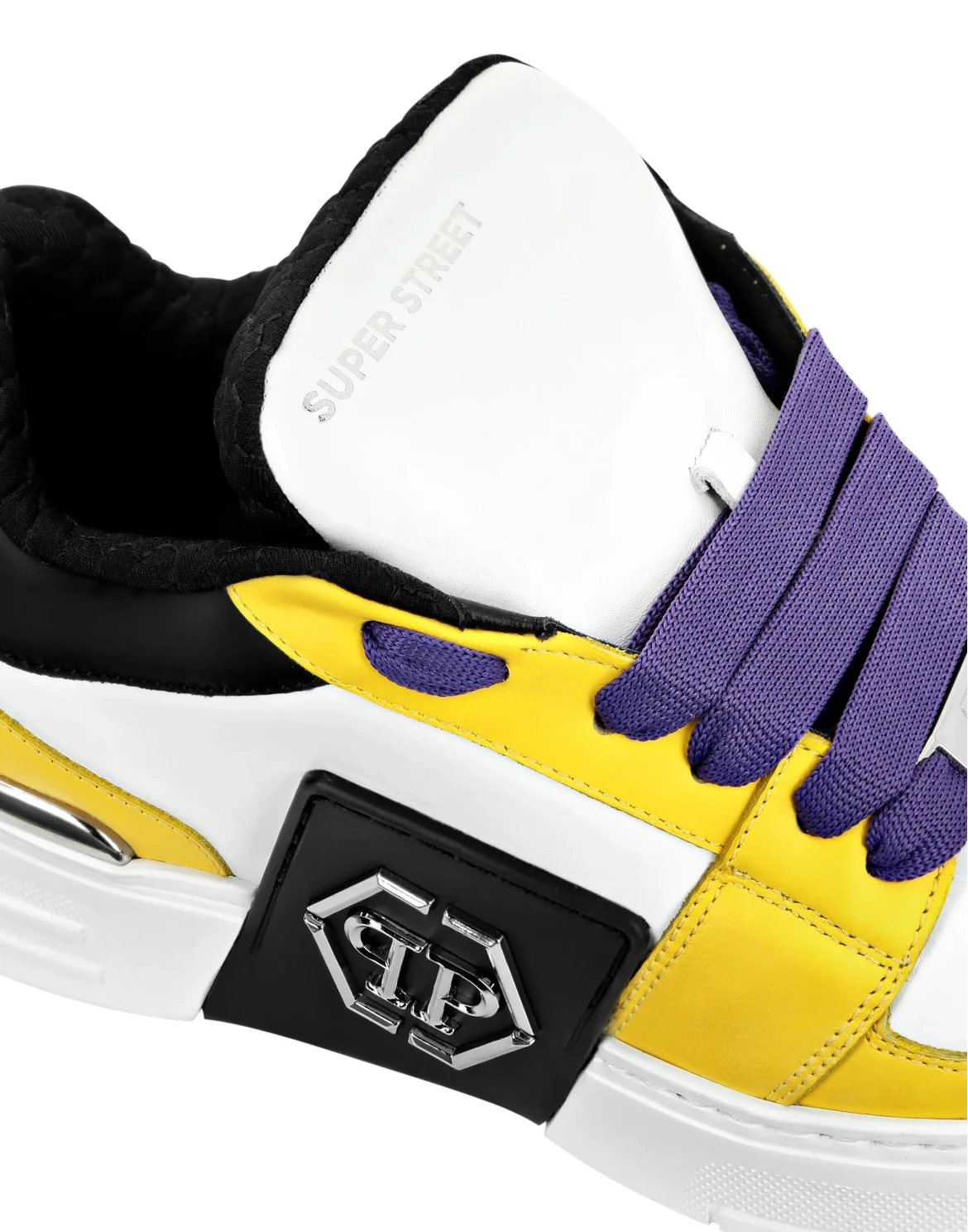 Super Street Lo-Top Sneakers Hexagon, цвет: Белый
