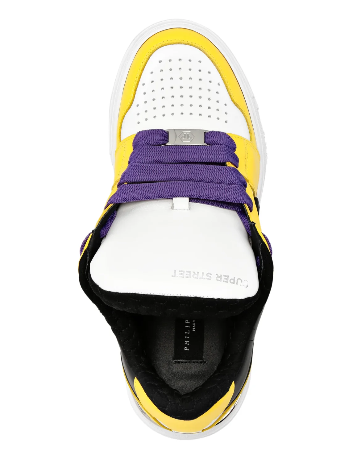 Super Street Lo-Top Sneakers Hexagon, цвет: Белый