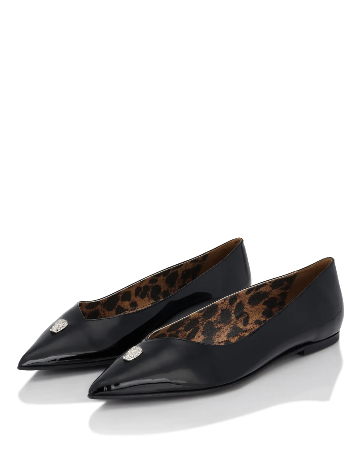 Ballet Flats Skull, цвет: Черный