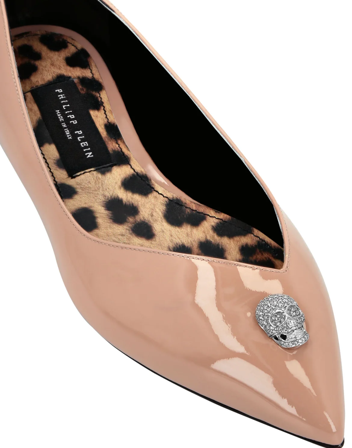 Ballet Flats Skull, цвет: Бежевый