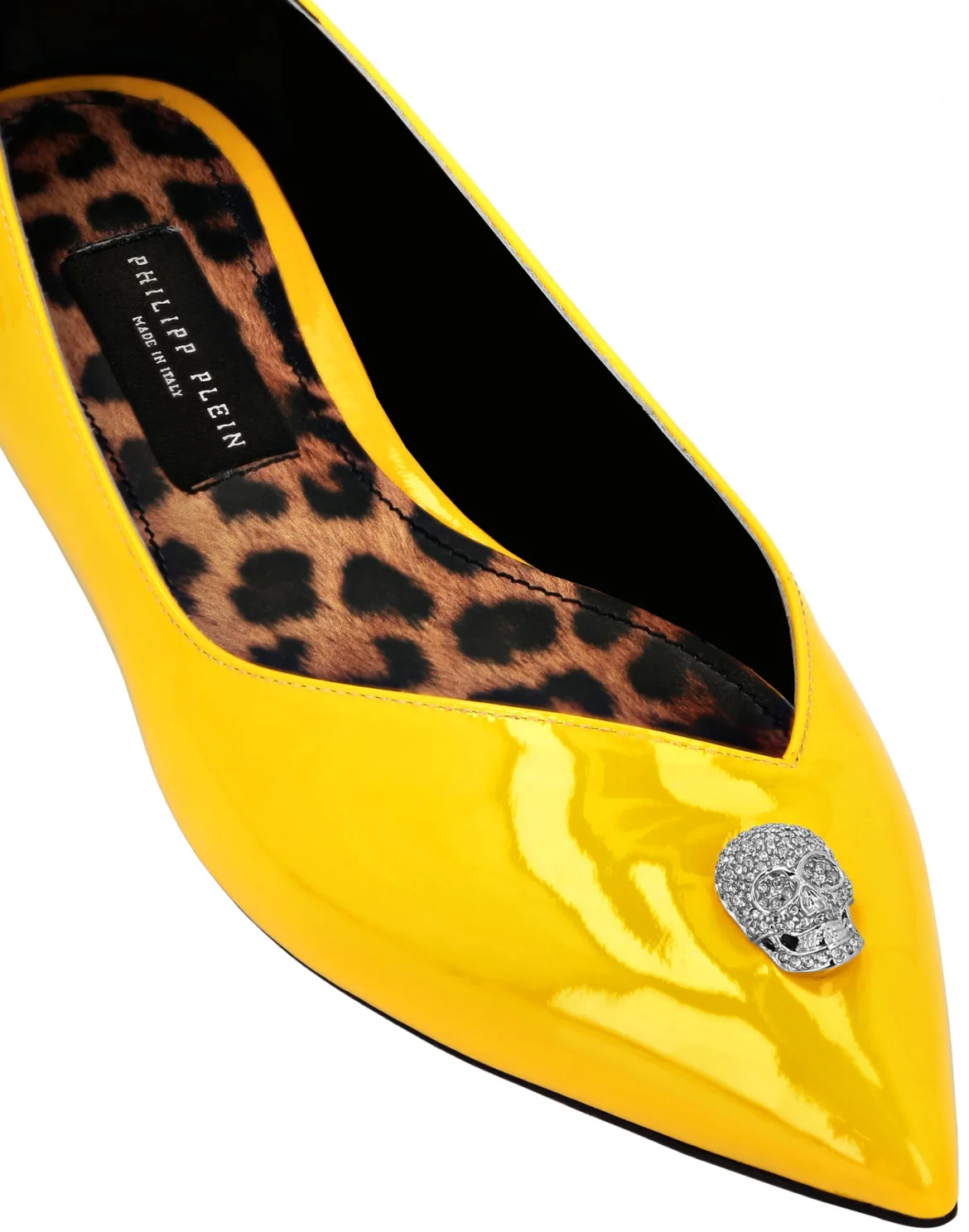 Ballet Flats Skull, цвет: Желтый