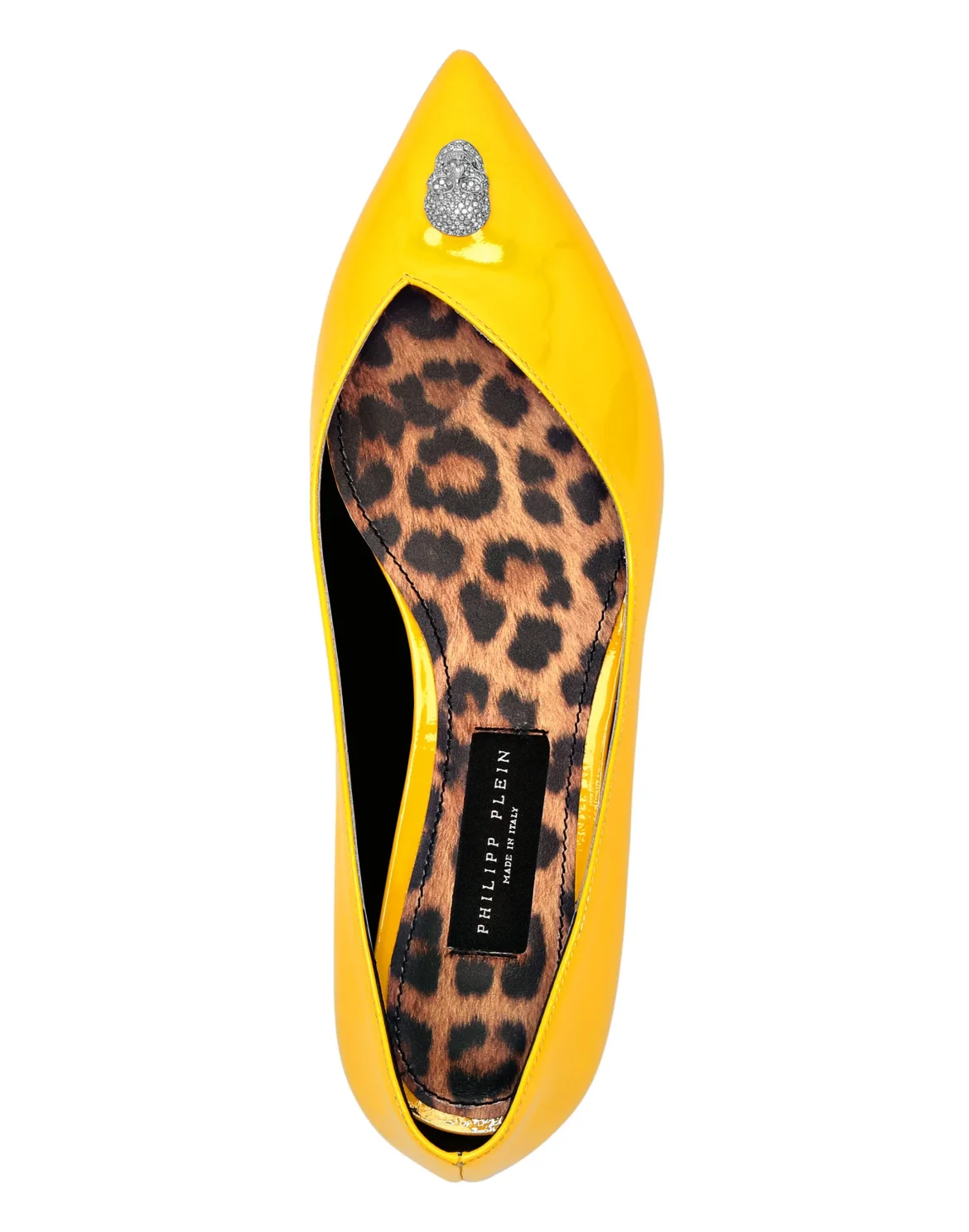 Ballet Flats Skull, цвет: Желтый