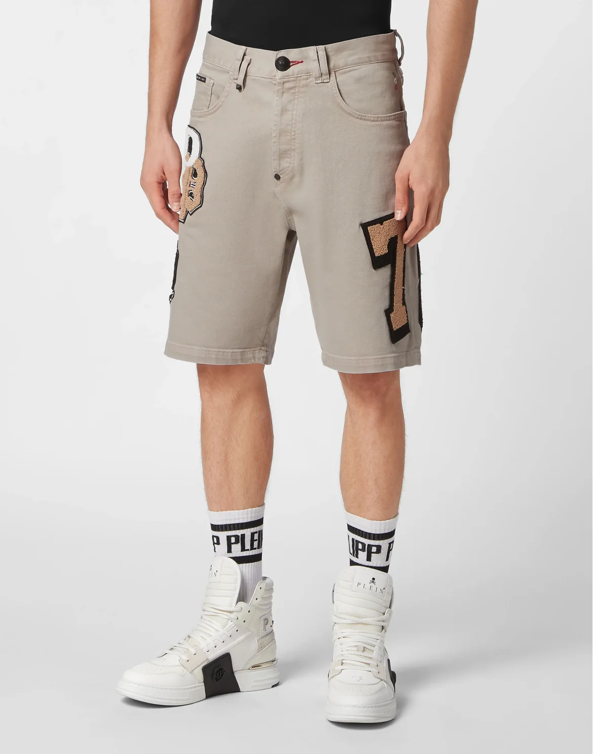 Denim Shorts Formentera Fit, цвет: Бежевый