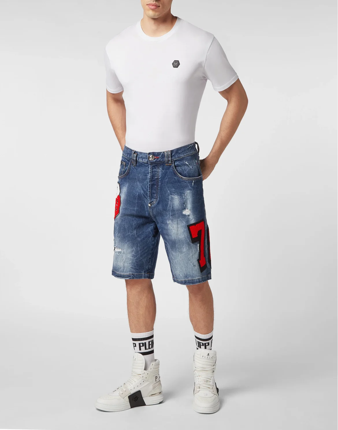Denim Shorts Formentera Fit, цвет: Синий