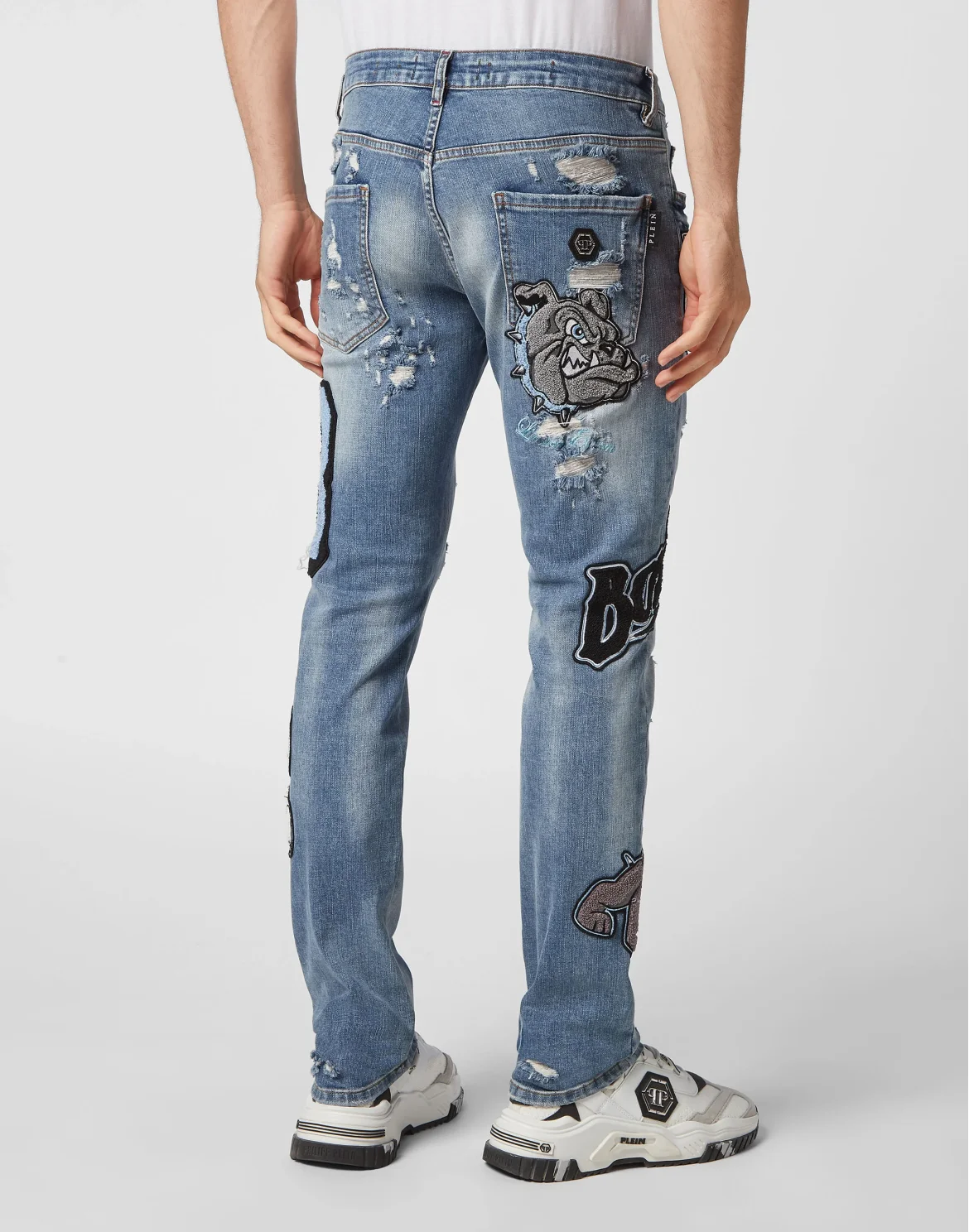Denim Trousers Super Straight Cut, цвет: Синий