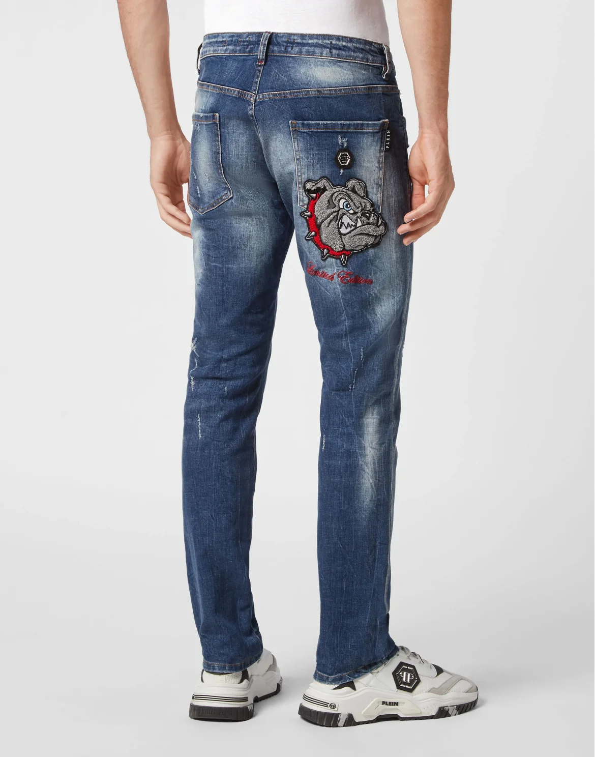 Denim Trousers Super Straight Cut, цвет: Синий