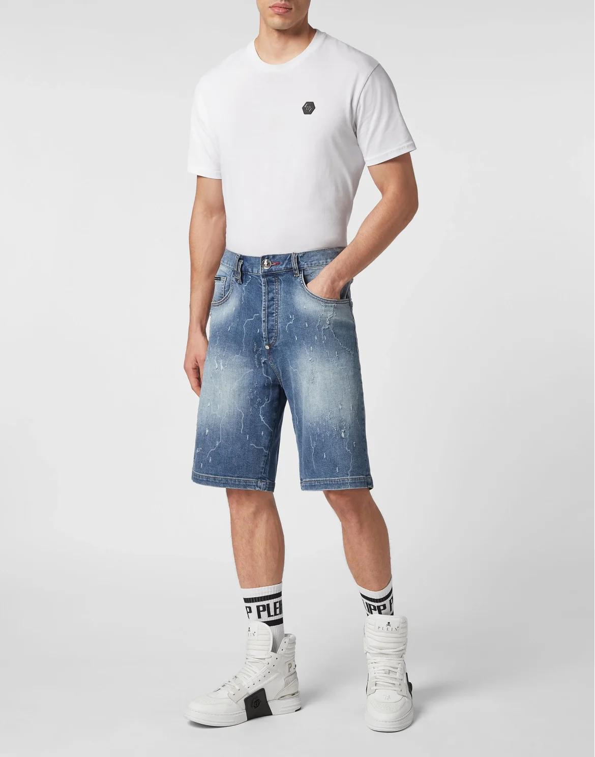 Denim Shorts Formentera Fit, цвет: Синий