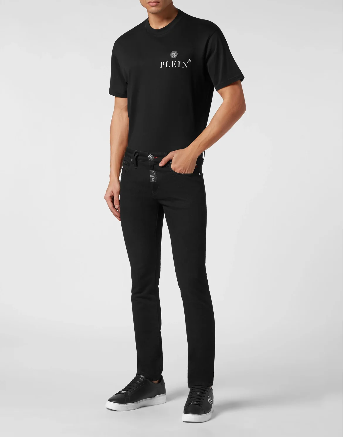 Denim Trousers Super Fit, цвет: Черный