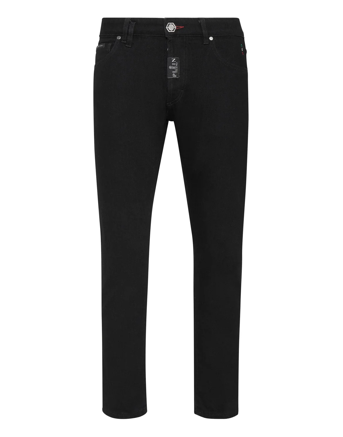 Denim Trousers Skinny Fit, цвет: Черный