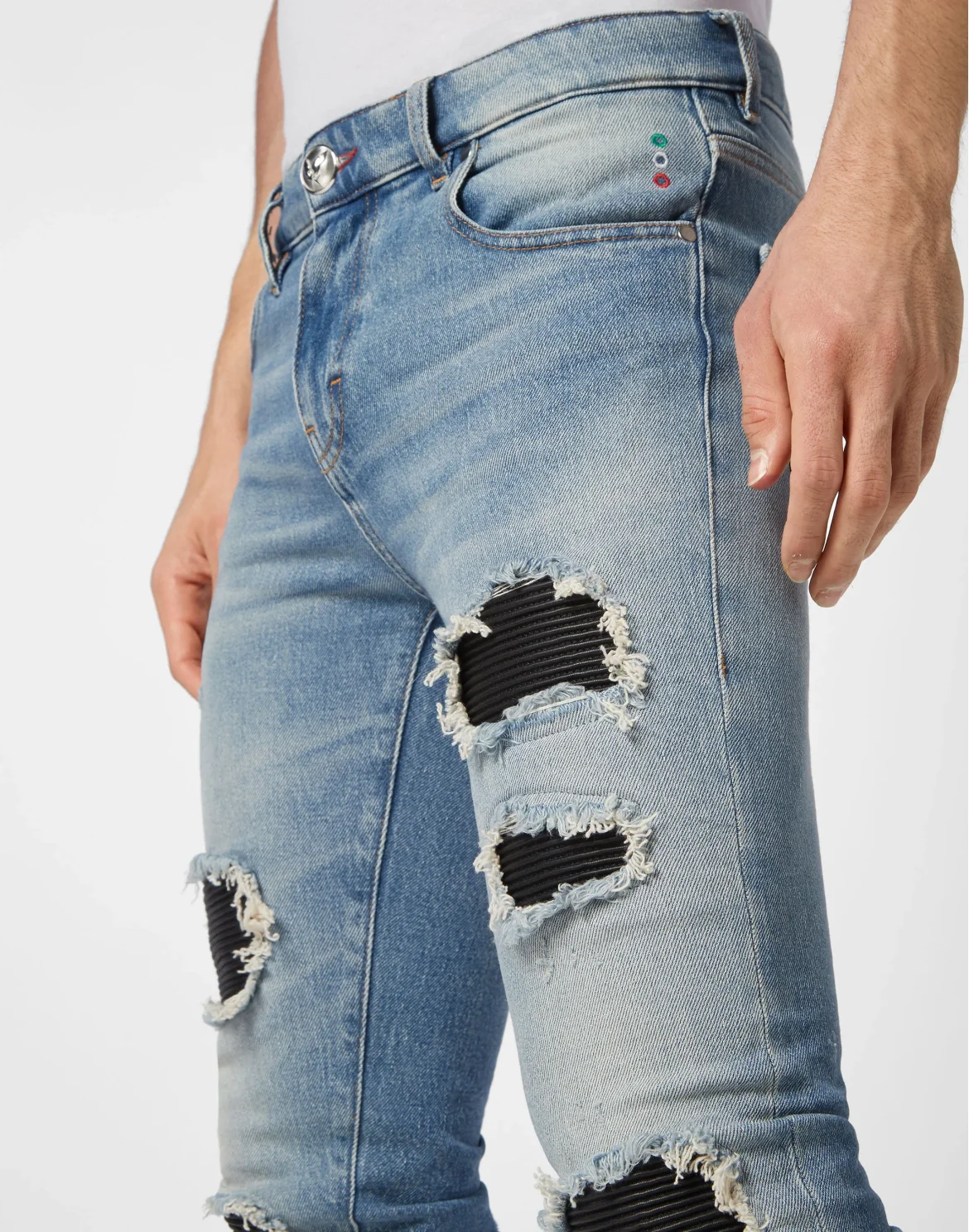 Denim Trousers Rock Star Fit, цвет: Синий