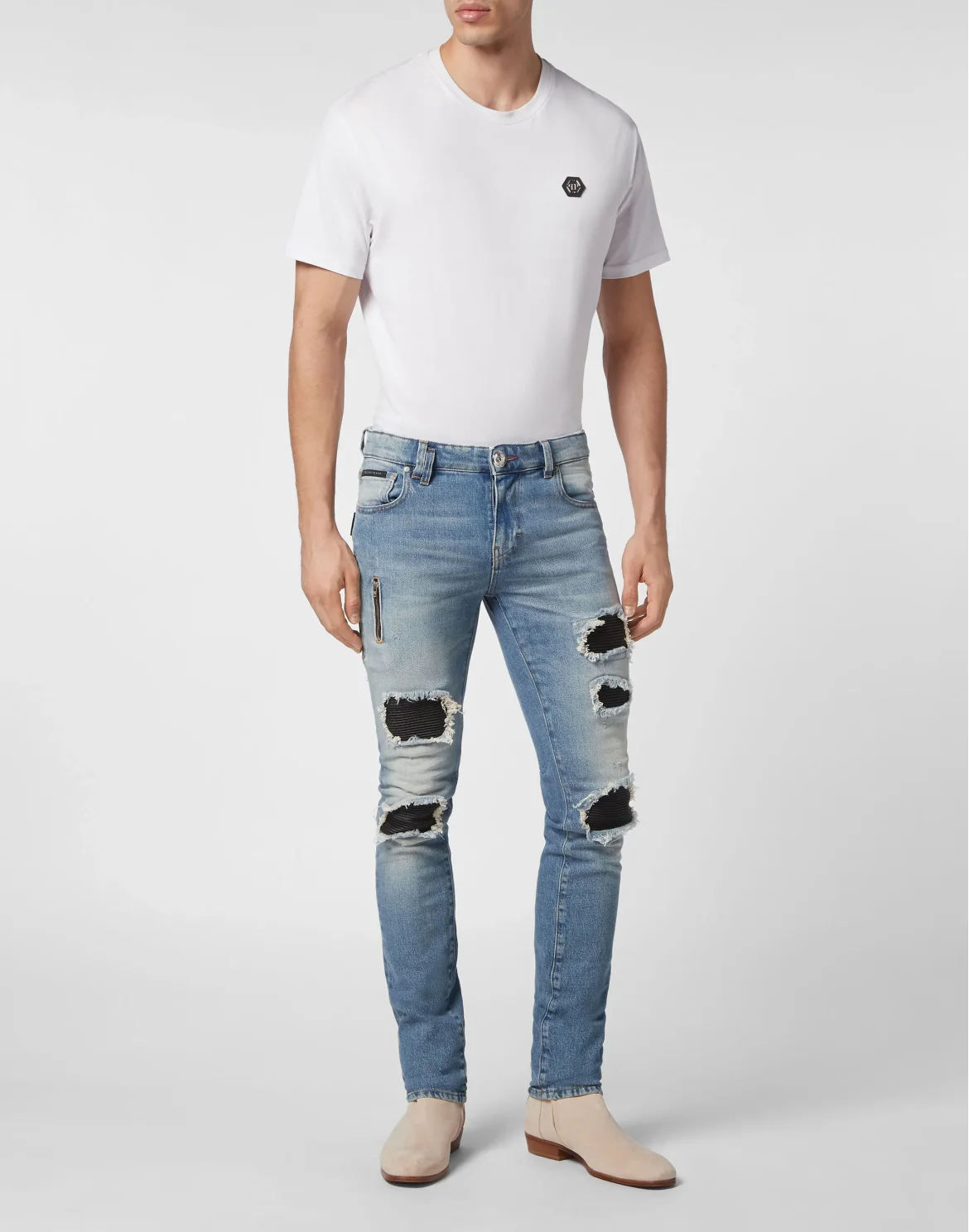 Denim Trousers Rock Star Fit, цвет: Синий
