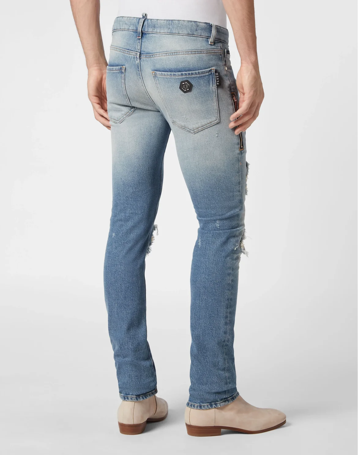 Denim Trousers Rock Star Fit, цвет: Синий