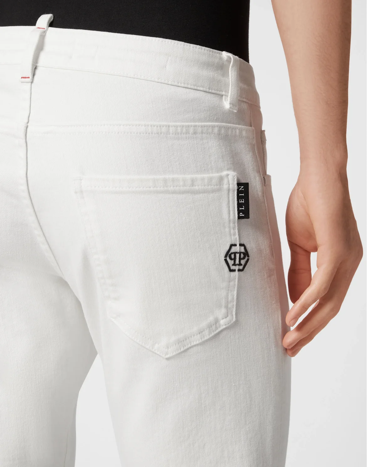Denim Trousers Skinny Fit, цвет: Белый