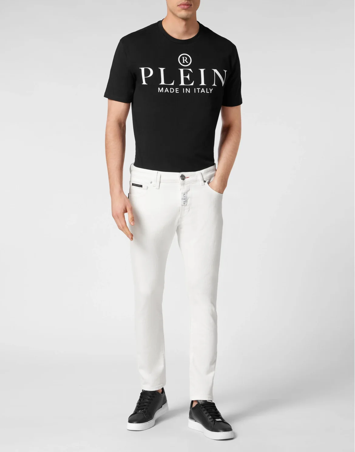 Denim Trousers Skinny Fit, цвет: Белый
