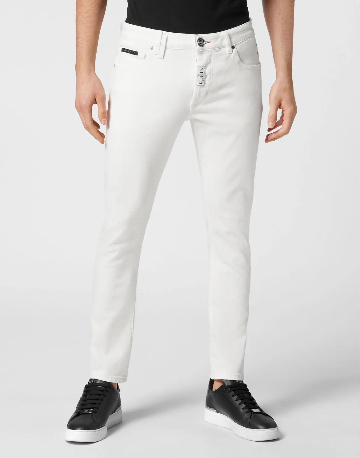 Denim Trousers Skinny Fit, цвет: Белый