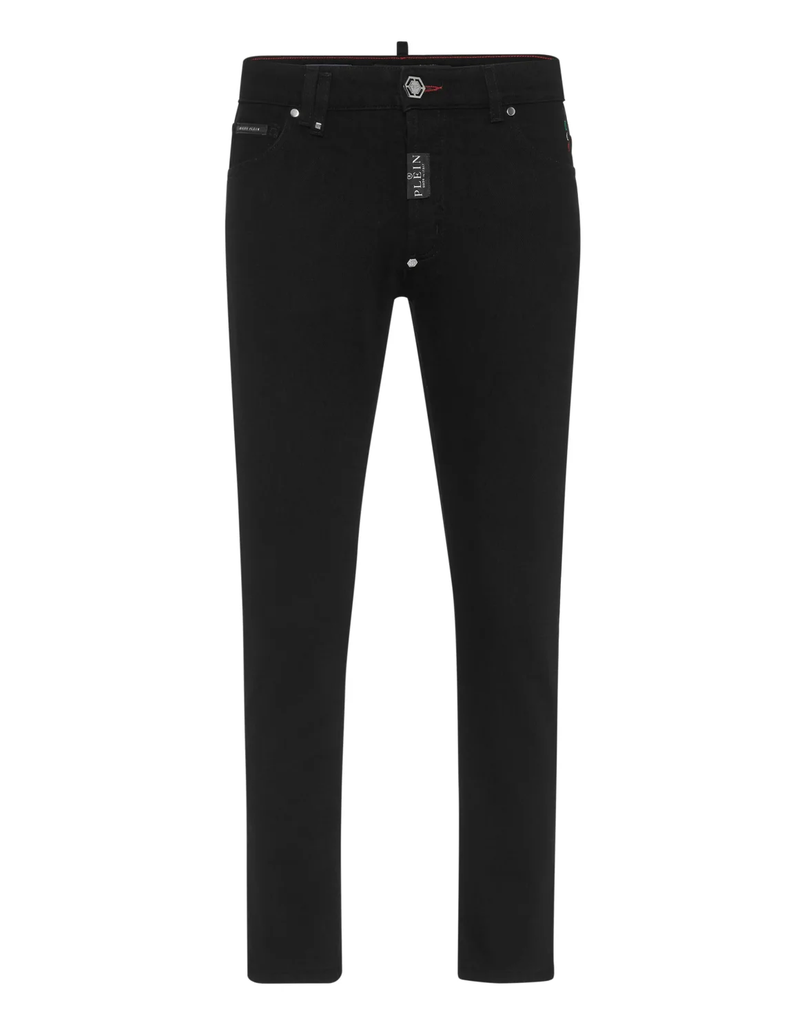 Denim Trousers Skinny Fit, цвет: Черный