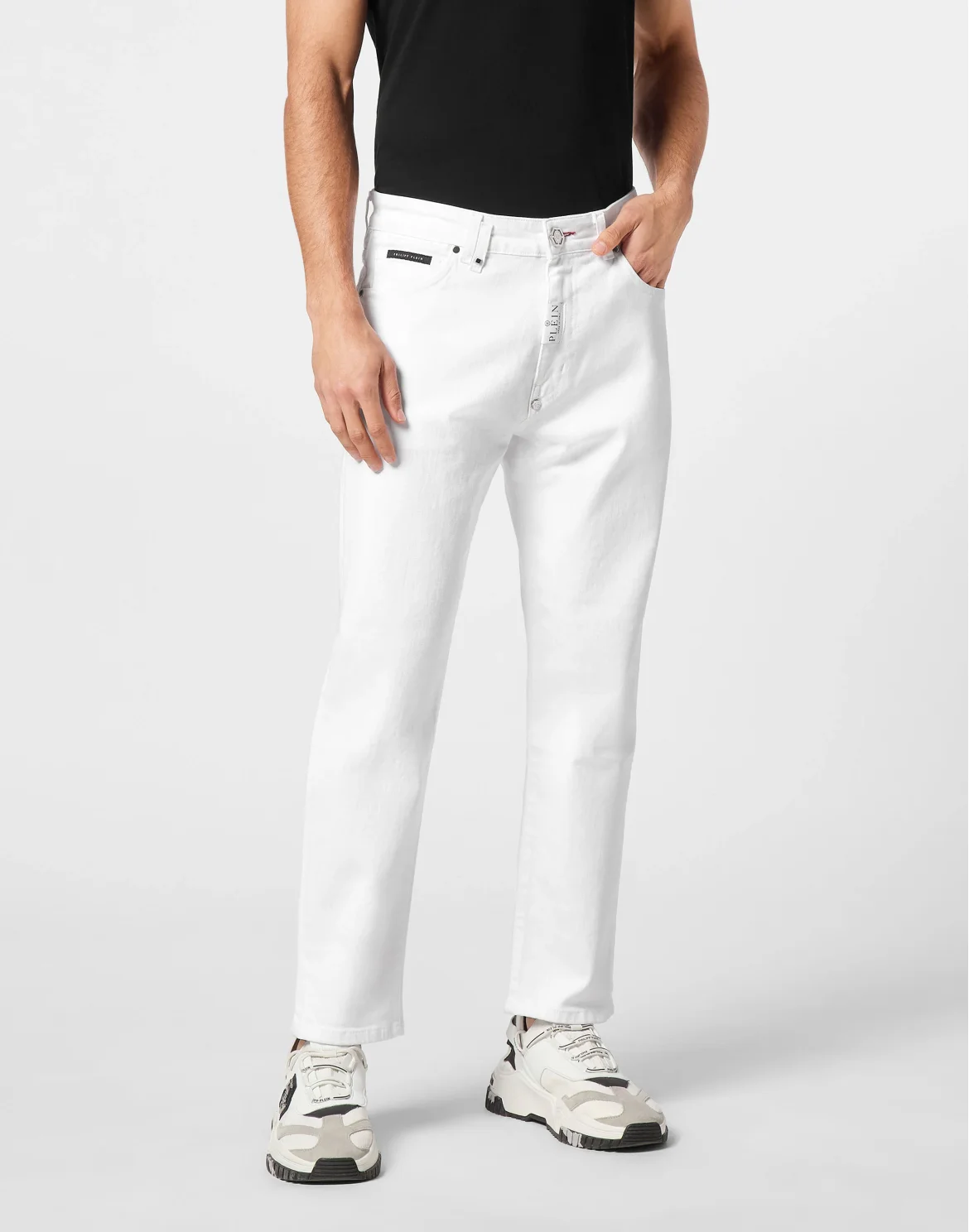 Denim Trousers Detroit Fit, цвет: Белый