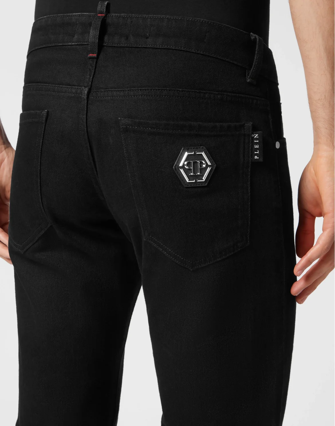 Denim Trousers Super Straight Cut Premium, цвет: Черный