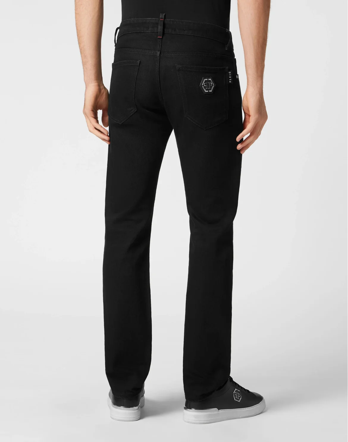 Denim Trousers Super Straight Cut Premium, цвет: Черный