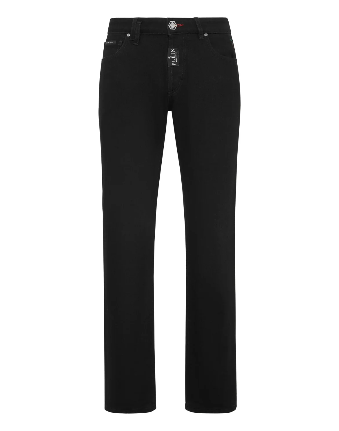 Denim Trousers Super Straight Cut Premium, цвет: Черный