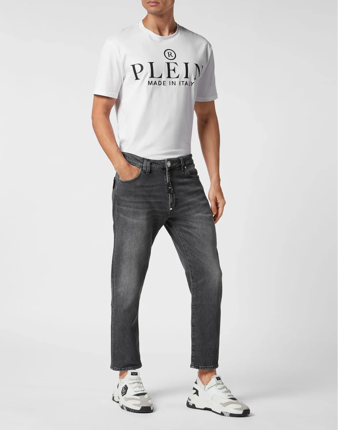 Denim Trousers Detroit Fit, цвет: Серебристый