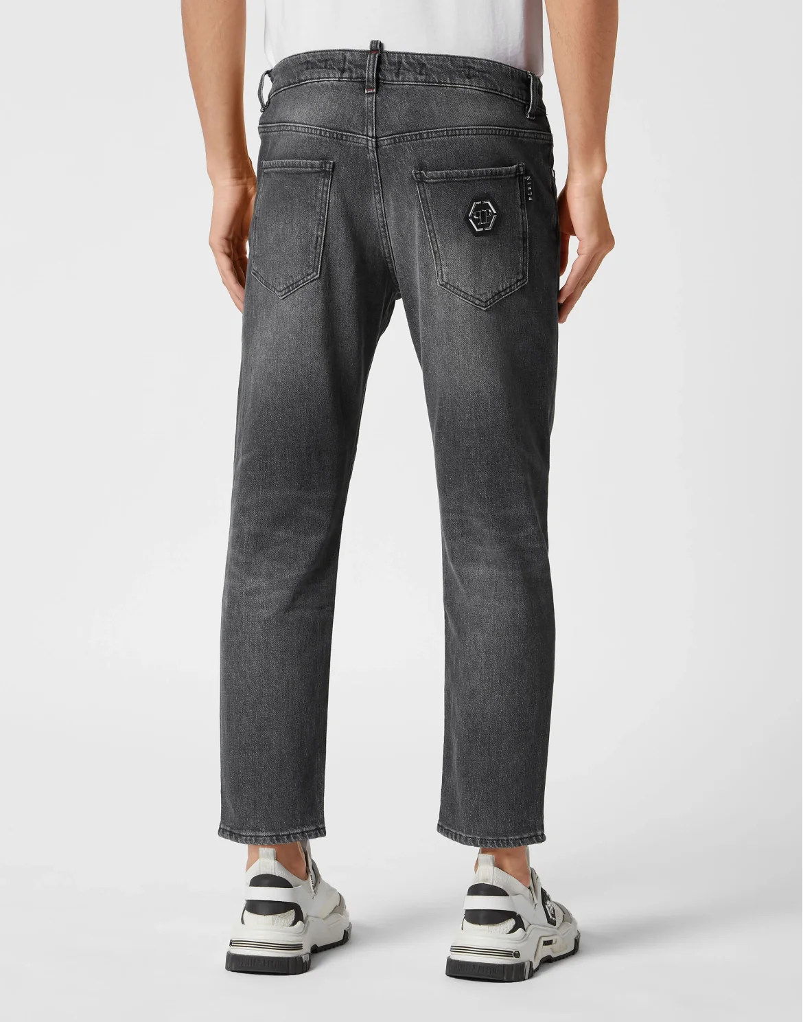 Denim Trousers Detroit Fit, цвет: Серебристый