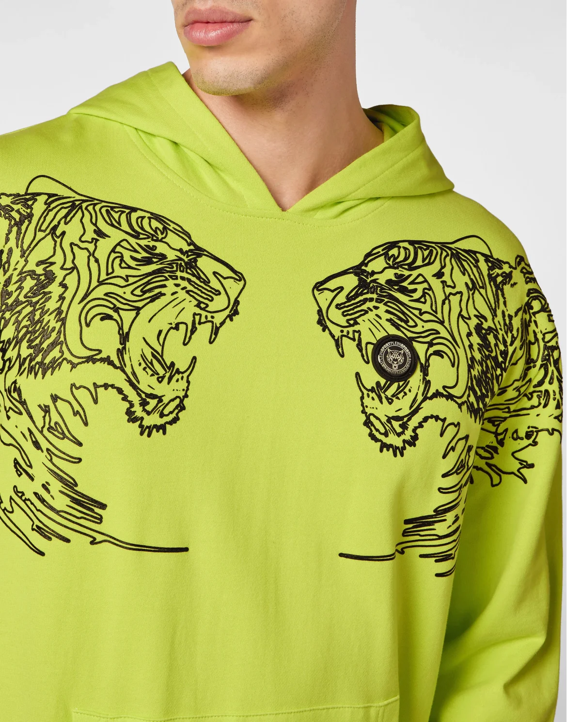 Hoodie Sweatshirt Tiger, цвет: Желтый