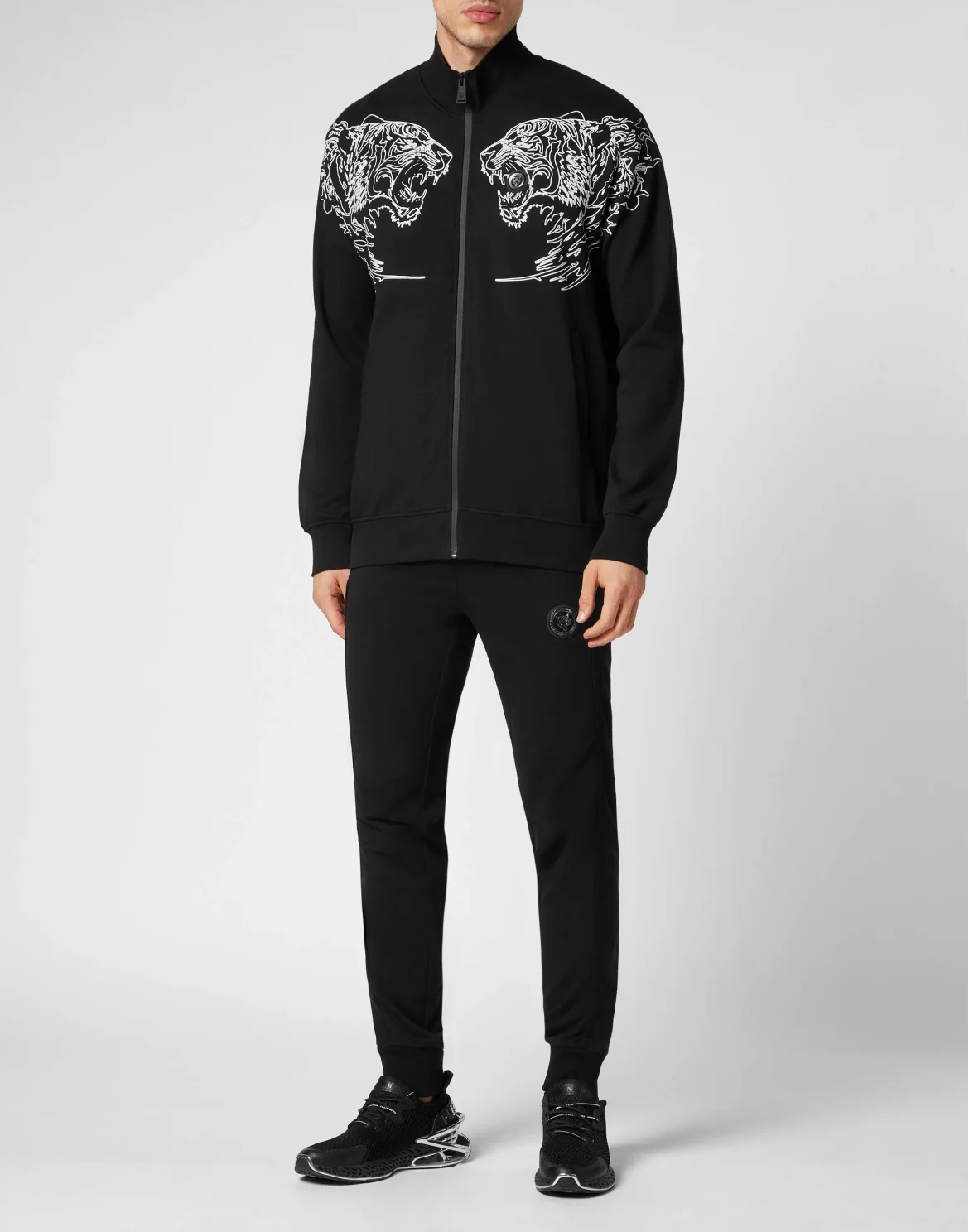 Jogging Jacket Tiger, цвет: Черный