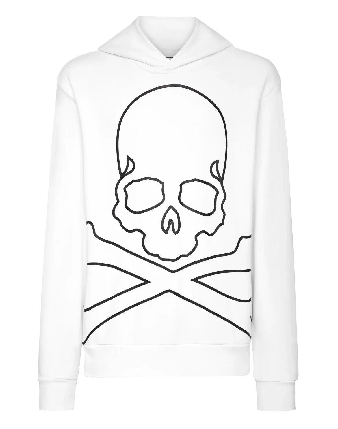 Hoodie Sweatshirt Skull&Bones, цвет: Белый