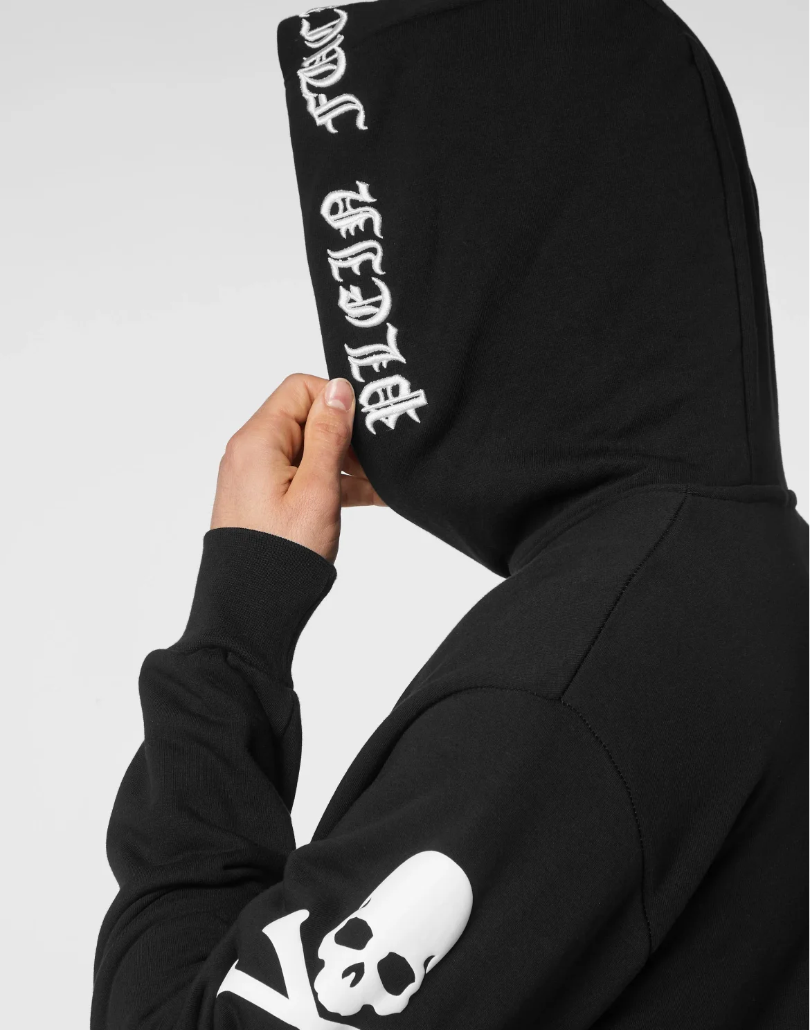 Hoodie Sweatshirt Skull&Bones, цвет: Черный