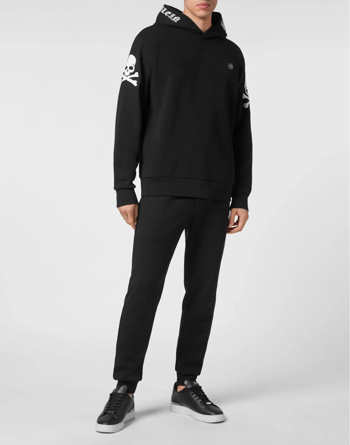 Hoodie Sweatshirt Skull&Bones, цвет: Черный