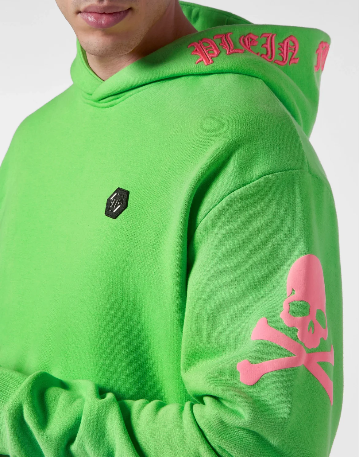 Hoodie Sweatshirt Skull&Bones, цвет: Зеленый