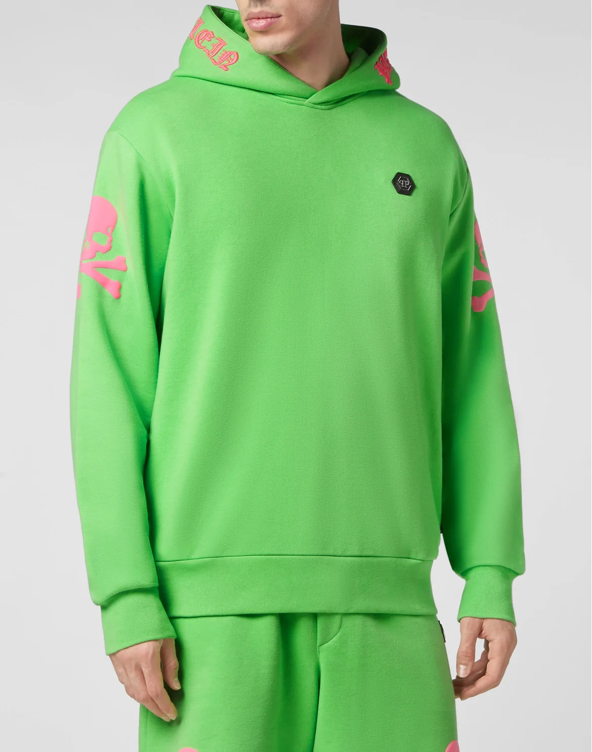 Hoodie Sweatshirt Skull&Bones, цвет: Зеленый