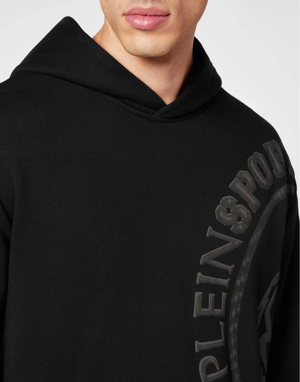 Hoodie Sweatshirt Carbon Tiger, цвет: Черный