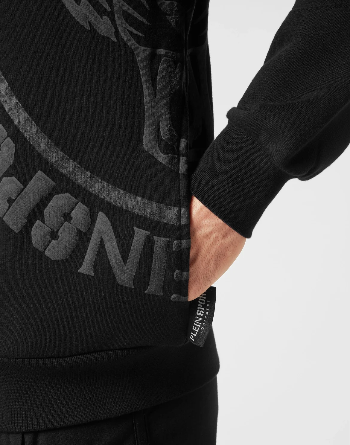 Jogging Jacket Carbon Tiger, цвет: Черный