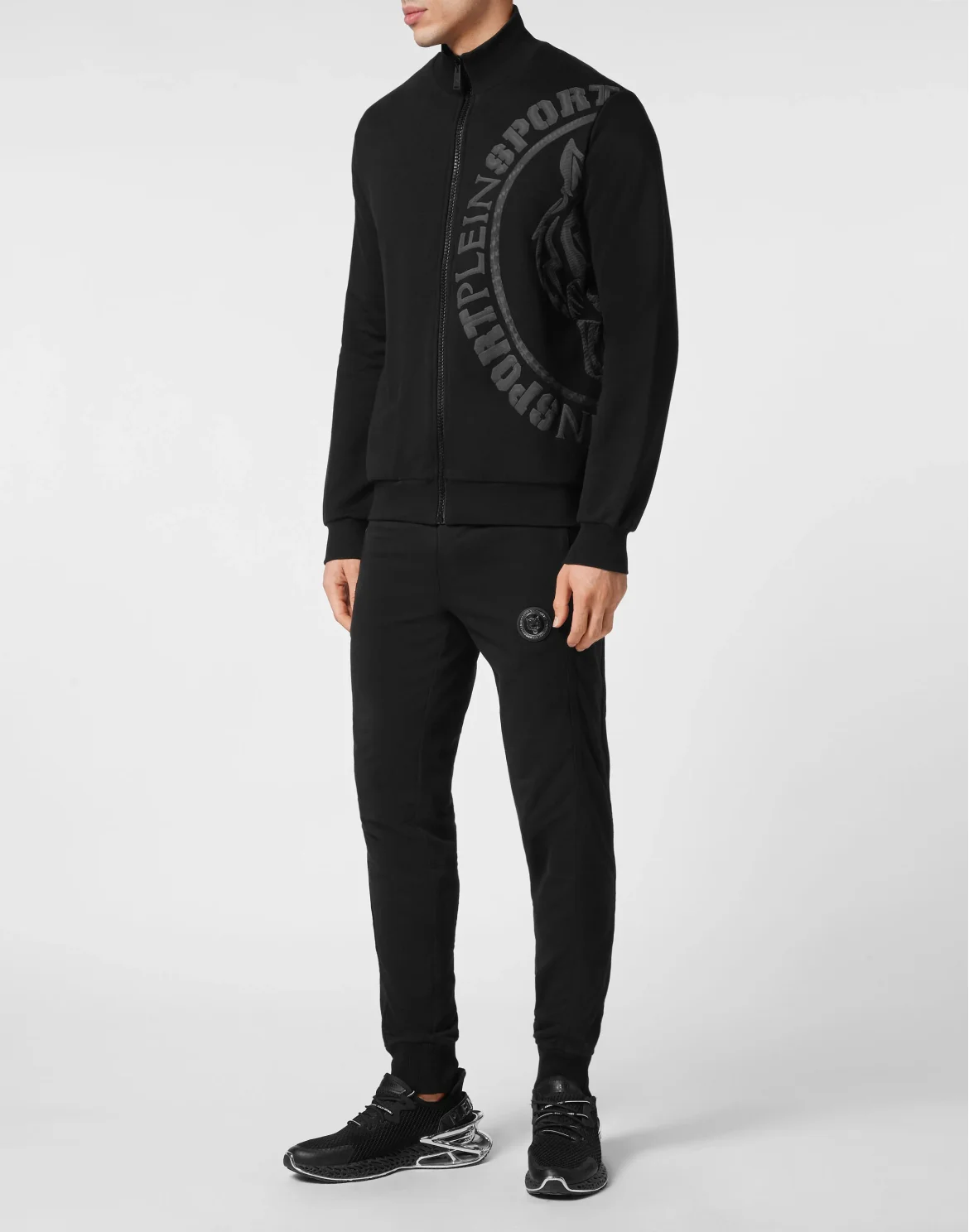 Jogging Jacket Carbon Tiger, цвет: Черный