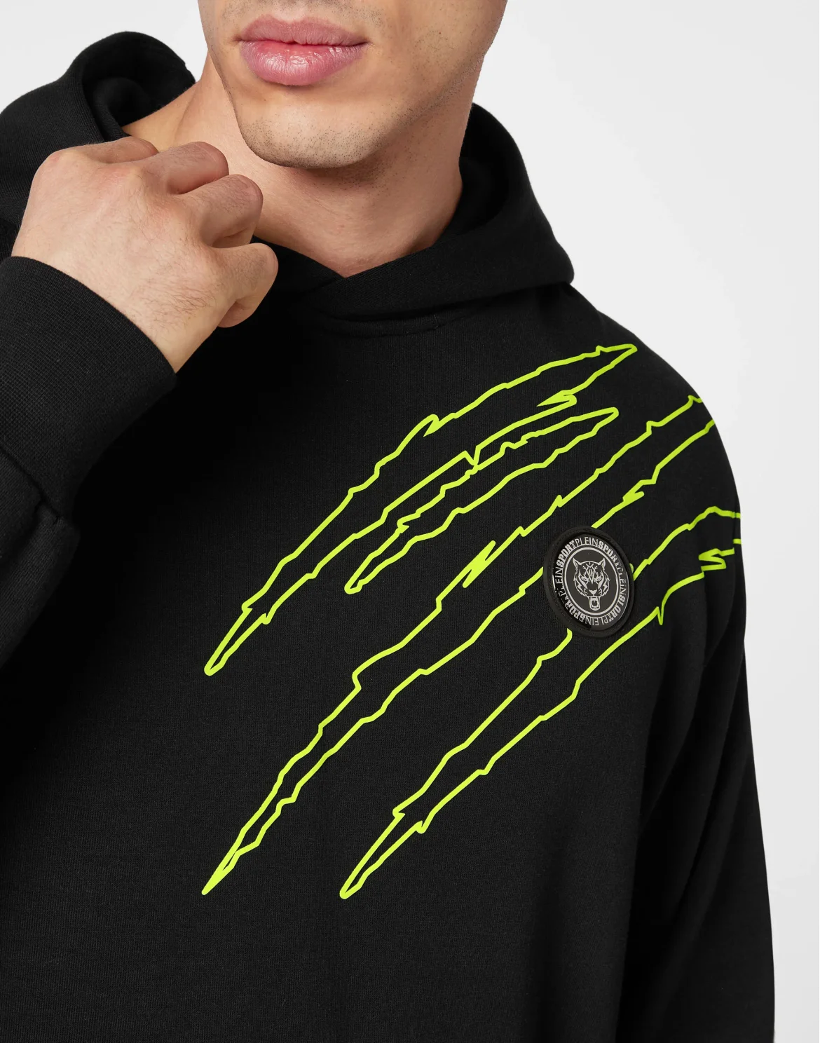 Hoodie Sweatshirt Scratch, цвет: Желтый