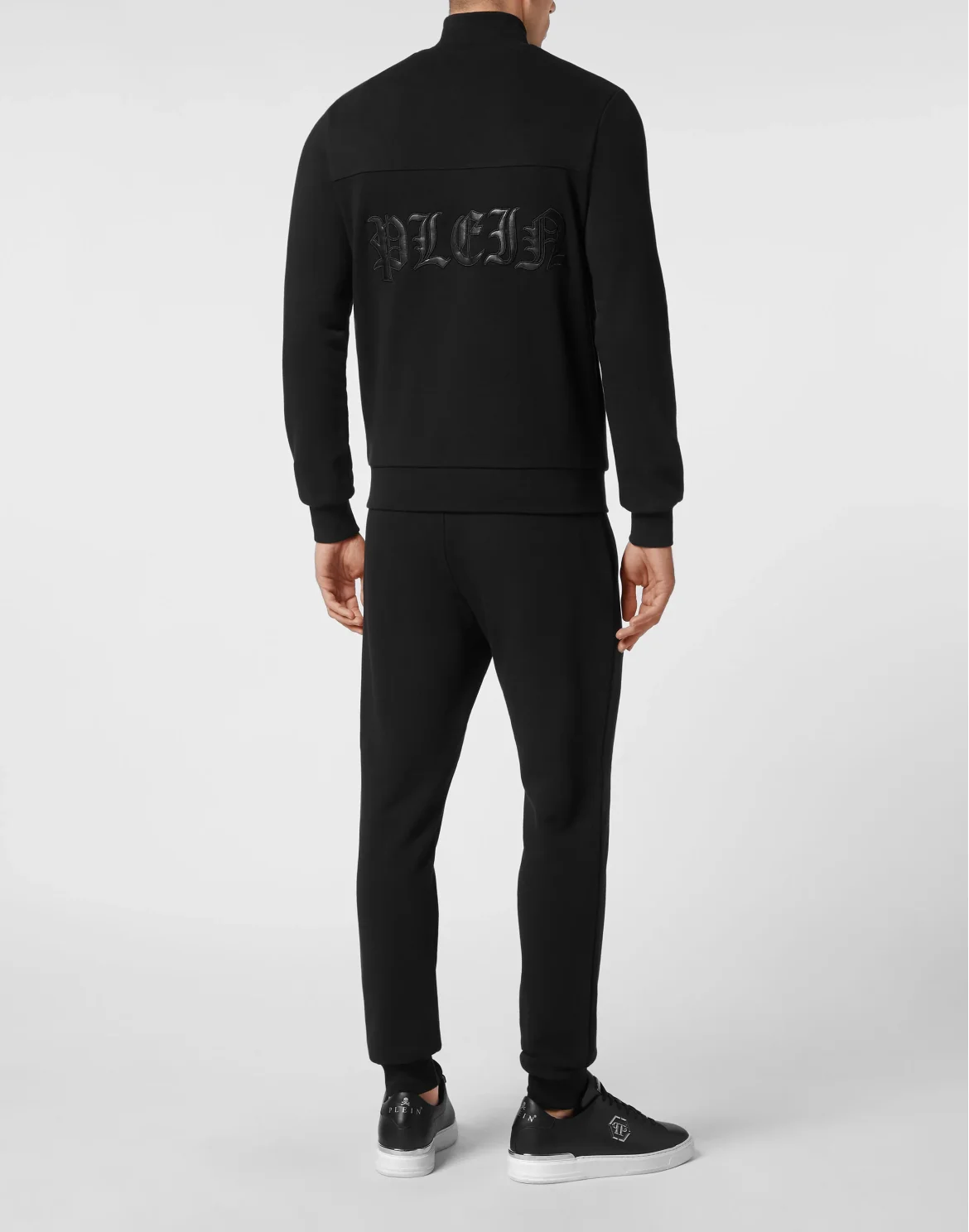 Jogging Tracksuit: Top/Trousers Gothic Plein, цвет: Черный